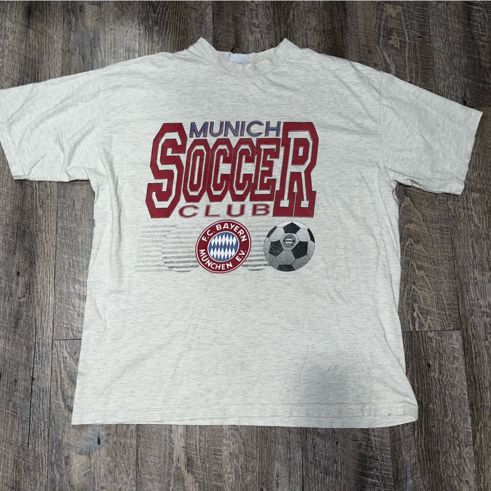 Gray Munich Soccer Club Long Sleeve‎ Shirt